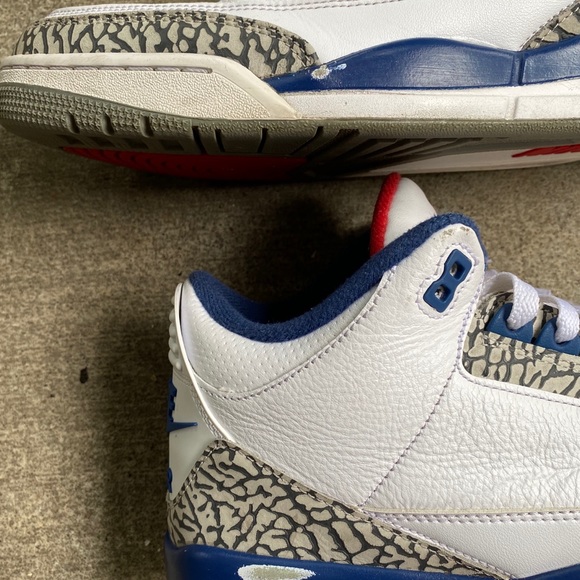 Jordan 3 True Blue 2016 (size 10) - Picture 6 of 13